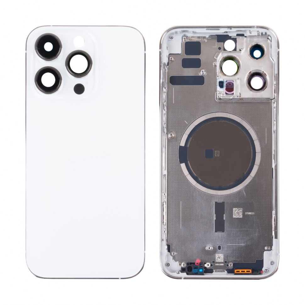 Корпус для iPhone 14 Pro Max (1 Sim) Белый - Премиум
