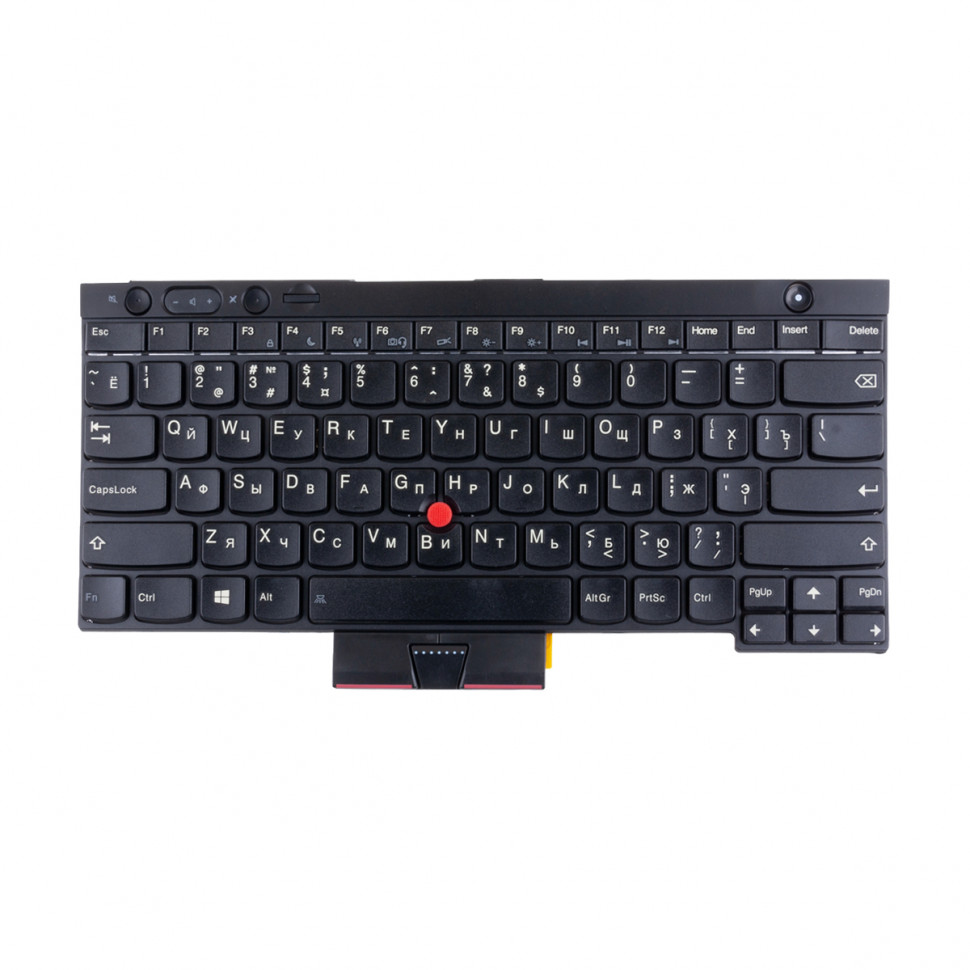 Клавиатура для ноутбука Lenovo Thinkpad X230/X230S/X240/X240i/X240S/X250 (с рамкой) Черный