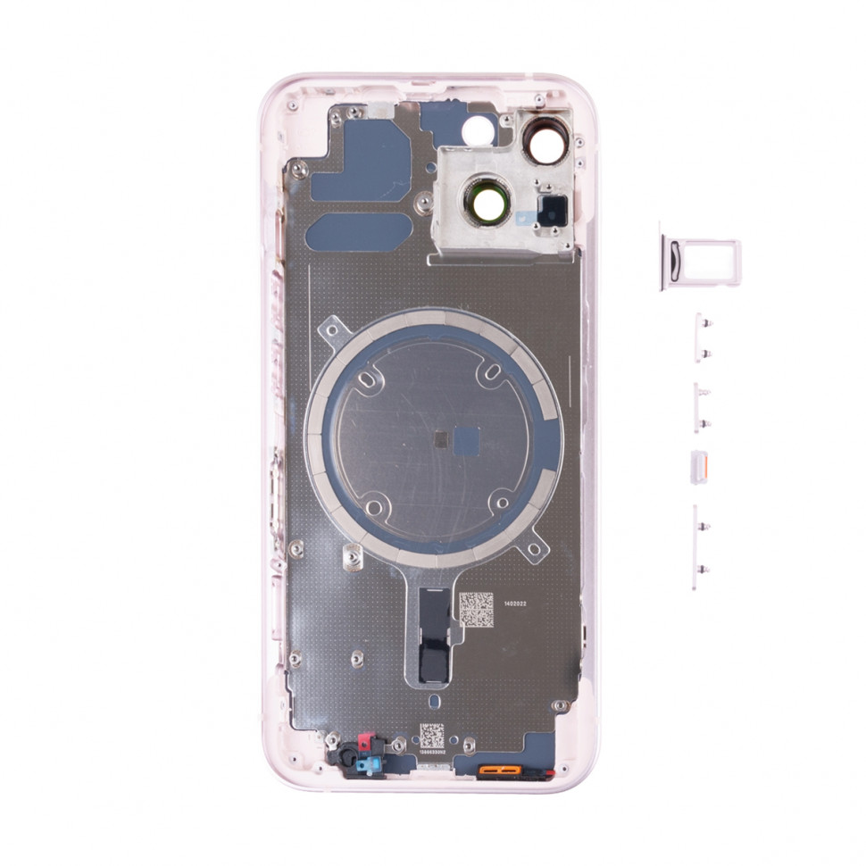 Корпус для iPhone 13 (1 Sim) Розовый - Премиум