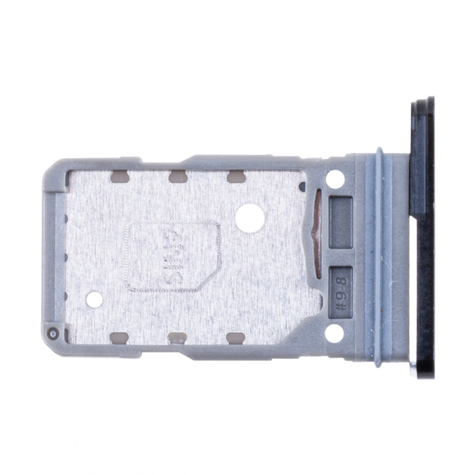 Контейнер SIM для Samsung G991B (S21) Черный