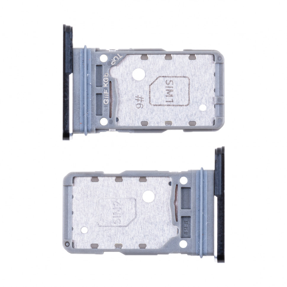 Контейнер SIM для Samsung G991B (S21) Черный