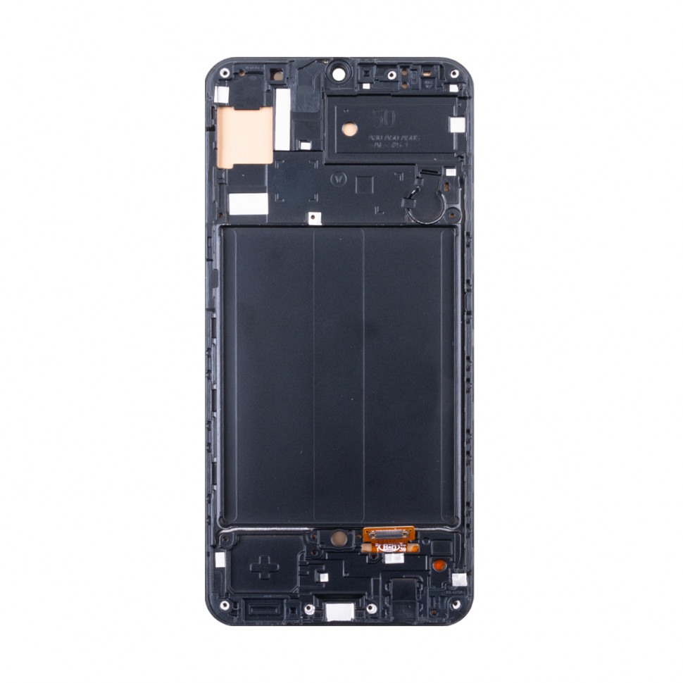 Дисплей с рамкой для Samsung A505F (A50) Черный OLED