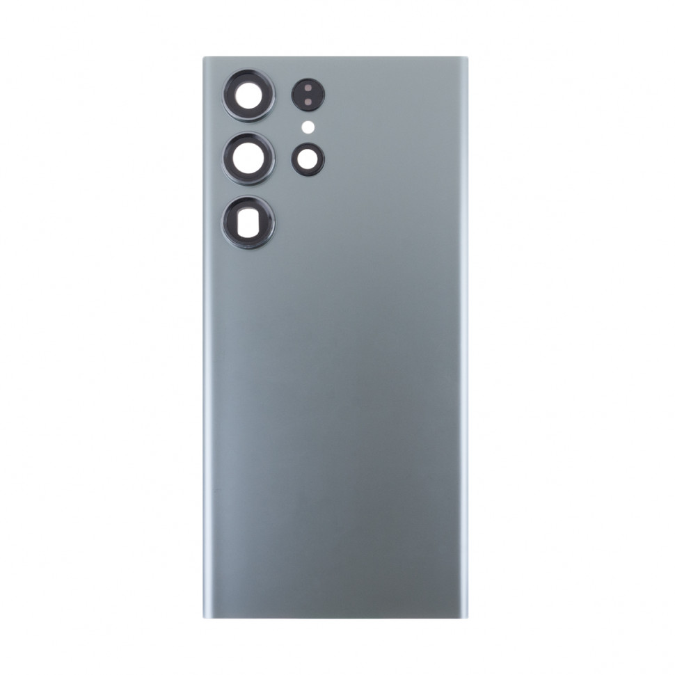 Задняя крышка для Samsung S918B (S23 Ultra) Зеленый - Премиум