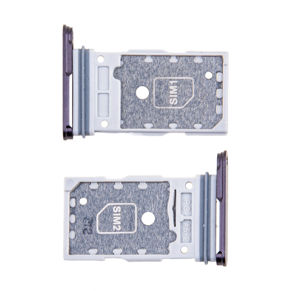 Контейнер SIM для Samsung S921B (S24) Черный
