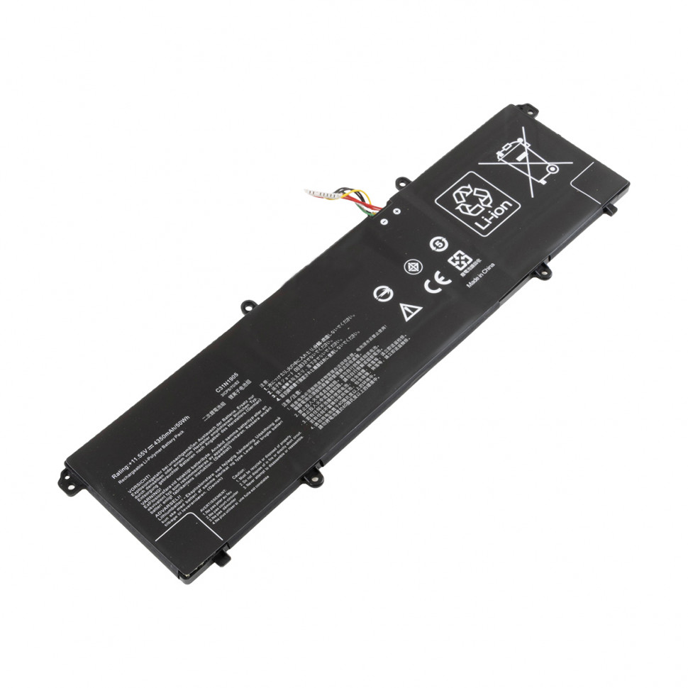 Аккумулятор для ноутбука Asus C31N1905-1 (VivoBook X1505ZA) 4335 mAh - длинный шлейф