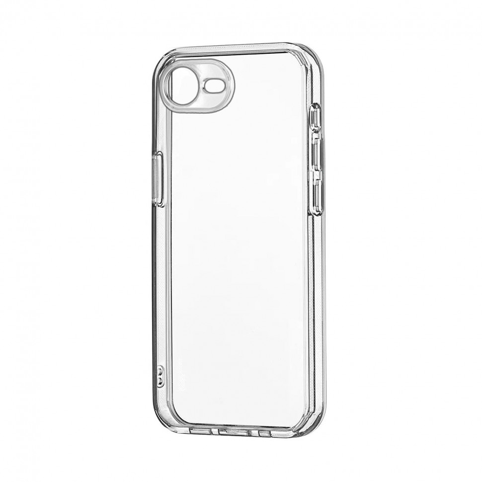 Чехол-накладка для iPhone 16e/17e (с защитой камеры, прозрачный)