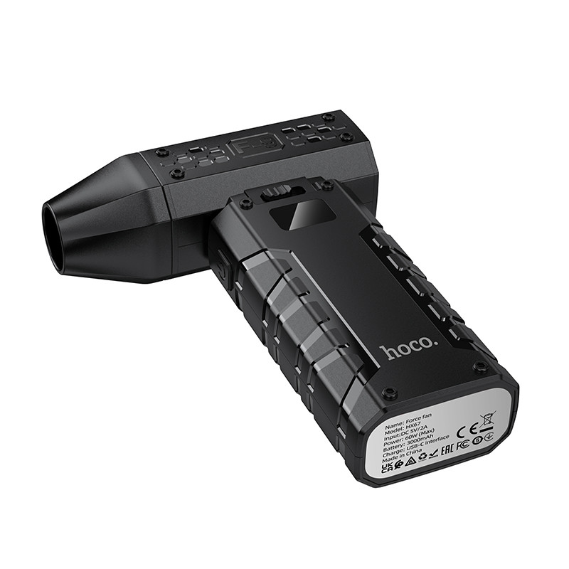 Воздуходувка Hoco HX67 (3000 mAh, беспроводная) Черный