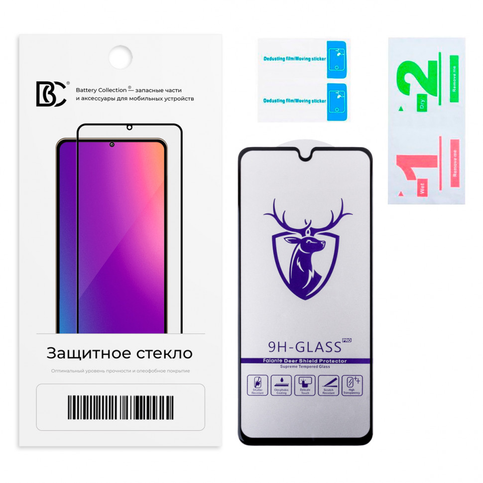 Защитное стекло "Премиум" для Samsung A336B (A33 5G) Черный