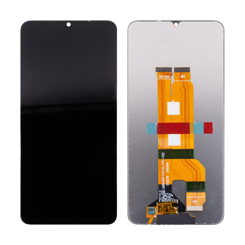 Дисплей для Realme Note 60/60x с тачскрином Черный Оригинал
