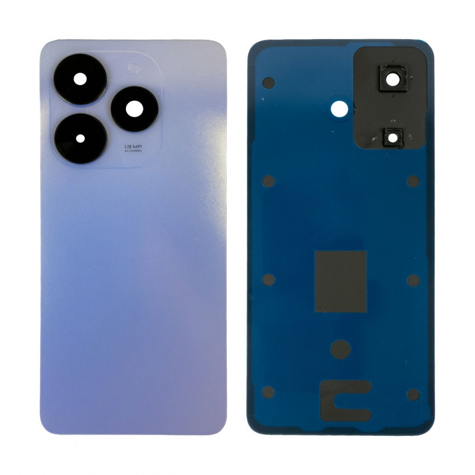 Задняя крышка для Tecno Spark Go 2024 Голубой - Премиум
