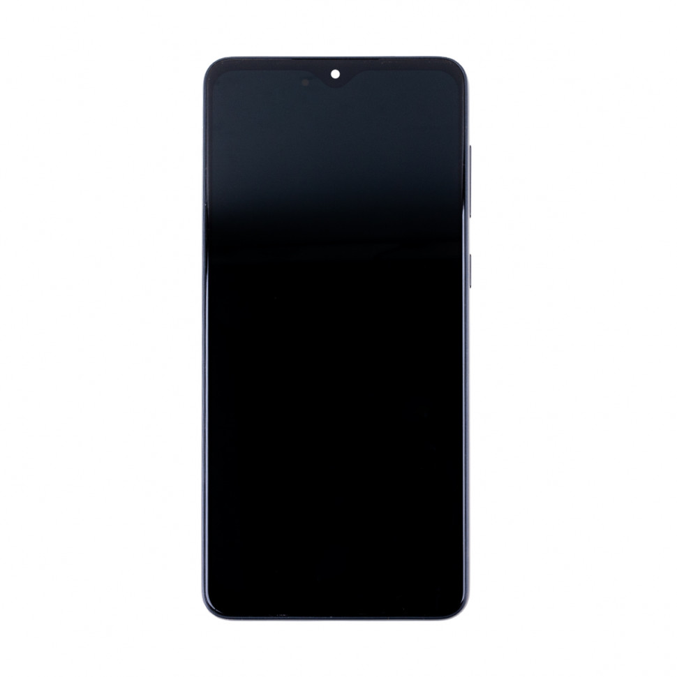 Дисплей с рамкой для Samsung A336B (A33 5G) Черный OLED