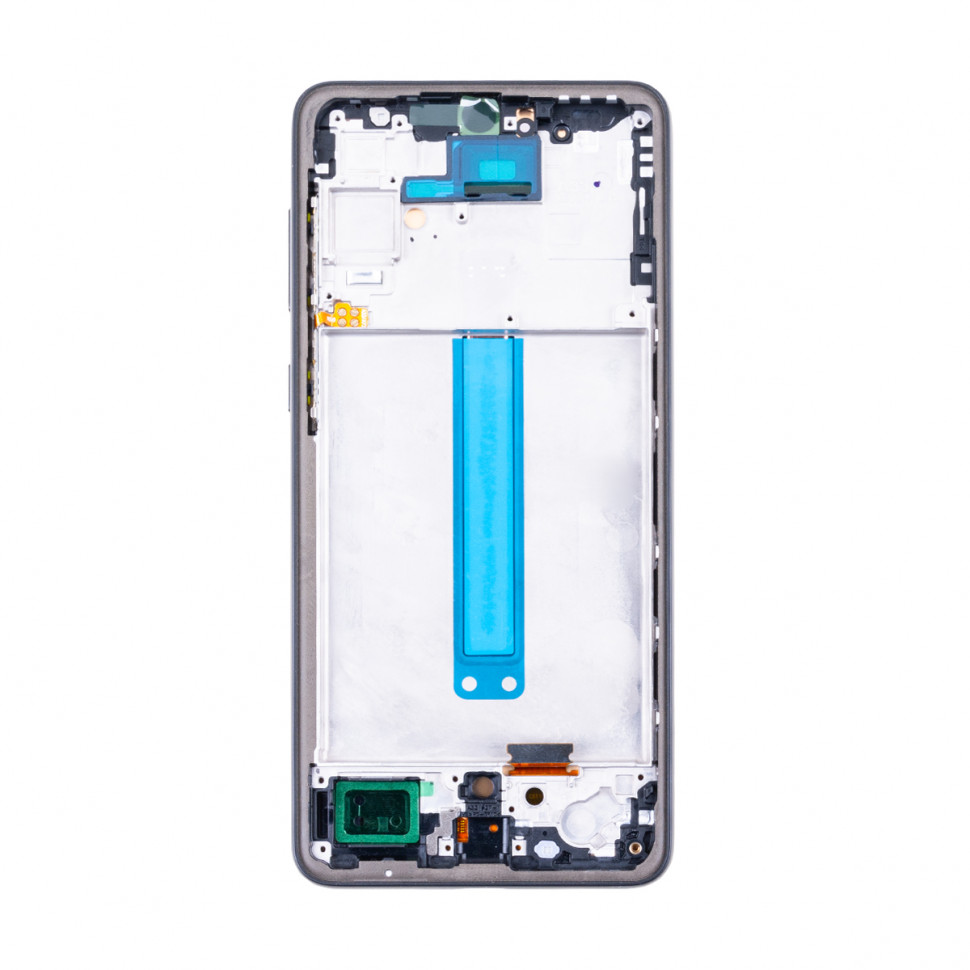 Дисплей с рамкой для Samsung A336B (A33 5G) Черный OLED