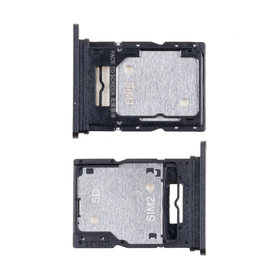 Контейнер SIM для Xiaomi Redmi Note 13 4G Черный