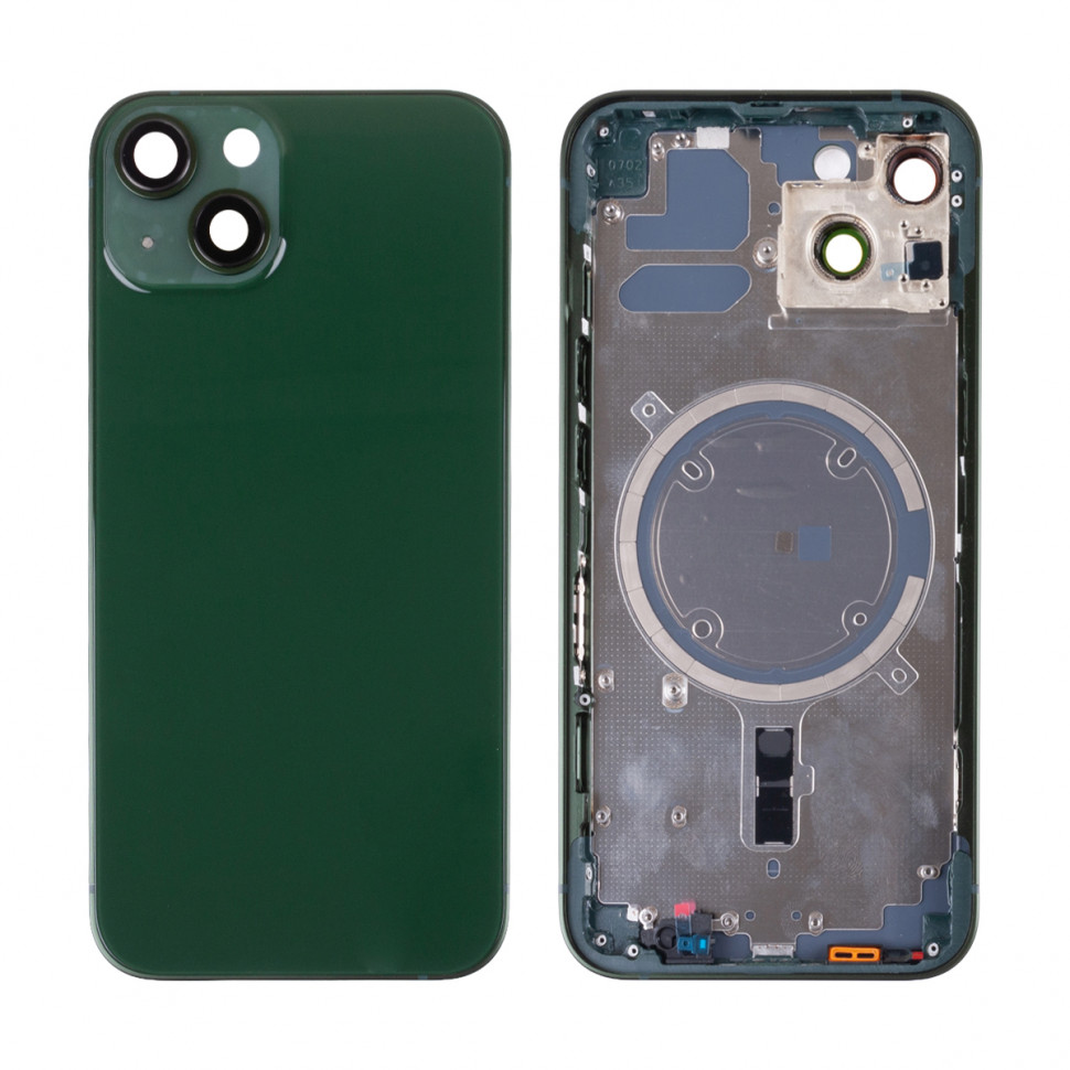 Корпус для iPhone 13 (1 Sim) Зеленый - Премиум