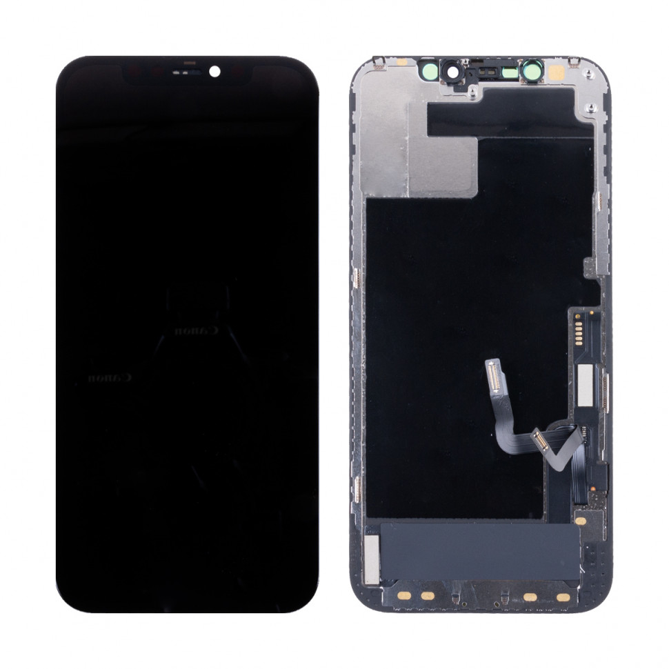 Дисплей для iPhone 12/12 Pro с тачскрином Черный In-Cell (площадка под IC)