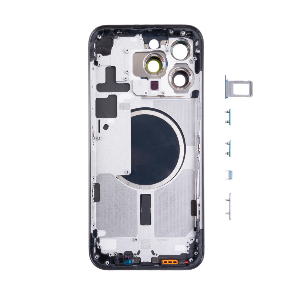 Корпус для iPhone 15 Pro Max (1 Sim) Серый - Премиум