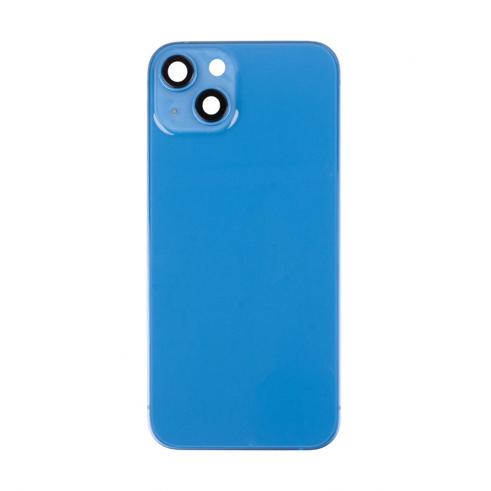 Корпус для iPhone 13 (1 Sim) Синий - Премиум