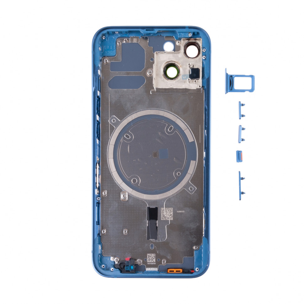 Корпус для iPhone 13 (1 Sim) Синий - Премиум