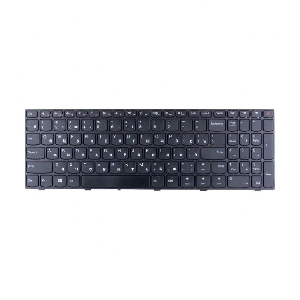 Клавиатура для ноутбука Lenovo IdeaPad 110-15ISK Черный