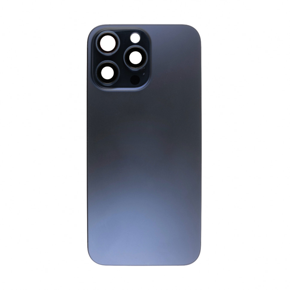 Корпус для iPhone 15 Pro Max (1 Sim) Синий - Премиум