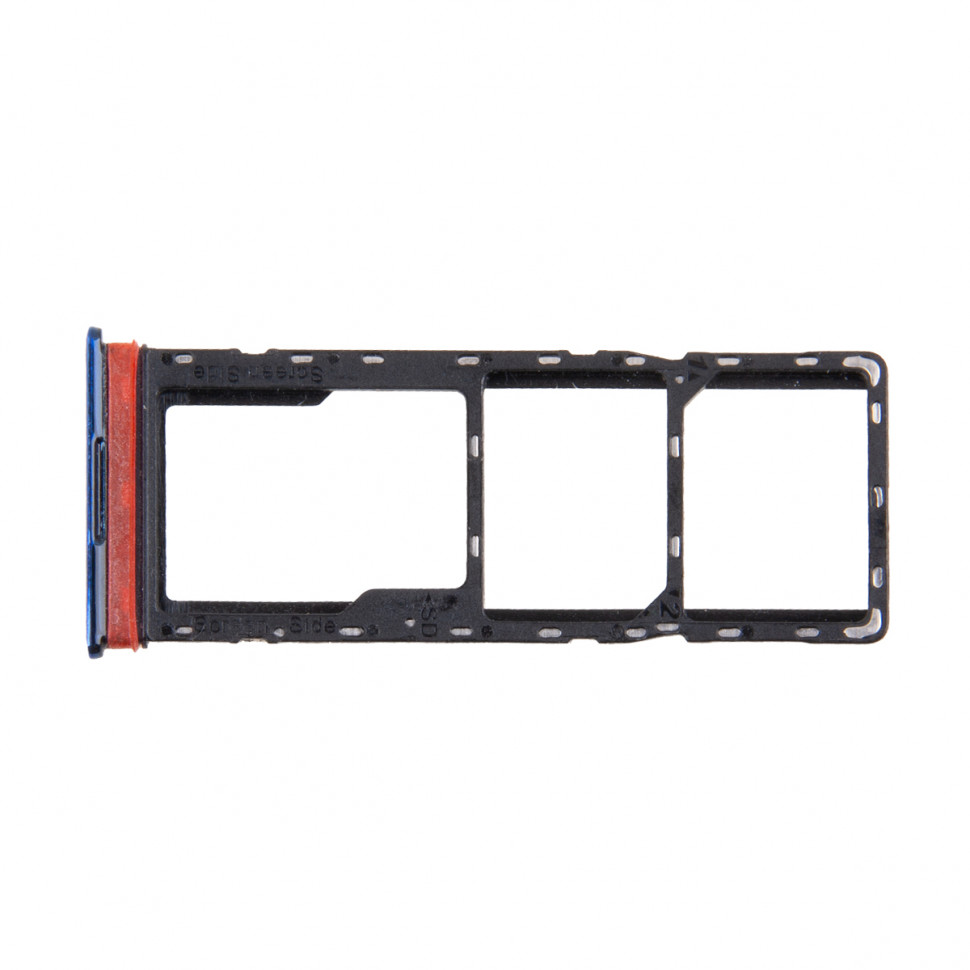 Держатель SIM для Tecno Spark 10 4G (KI5q) Синий