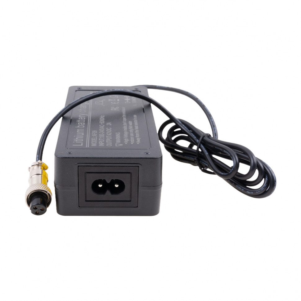 Блок питания для гироскутера 42V, 2A, 84W разъем GX12 3 pin 9 мм - Стандарт