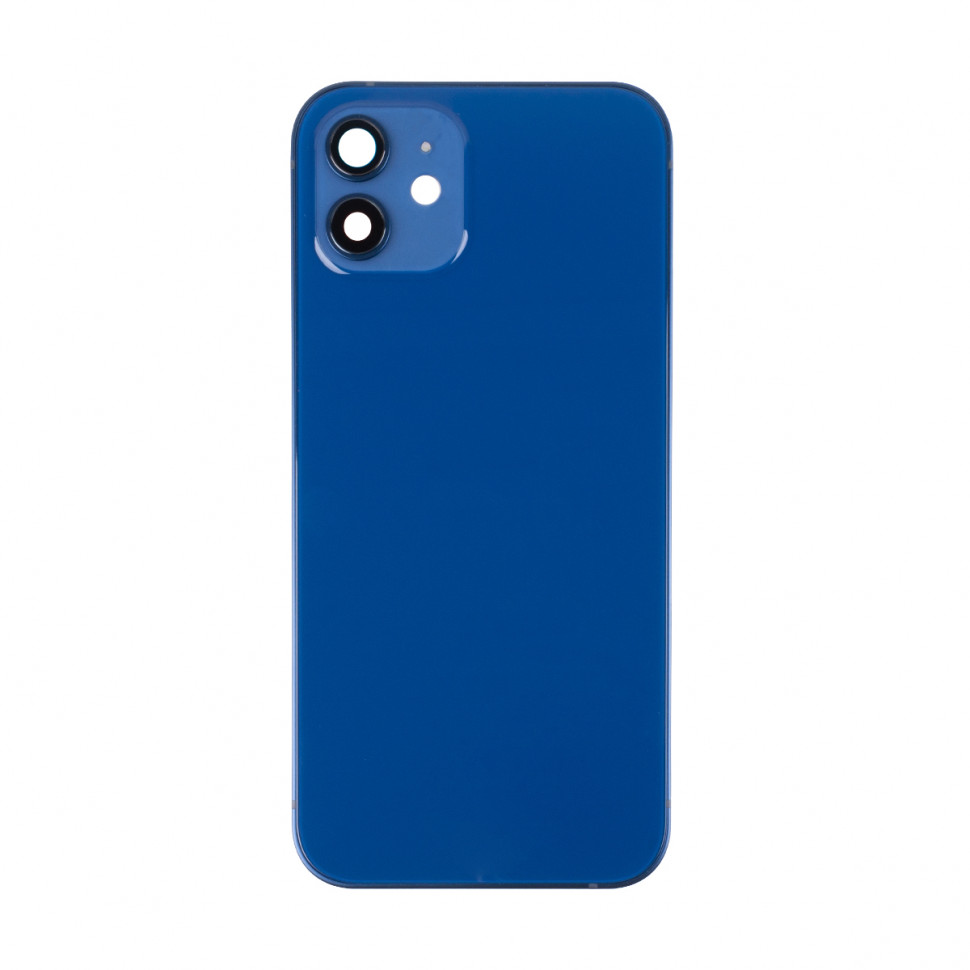 Корпус для iPhone 12 (1 Sim) Синий - Премиум