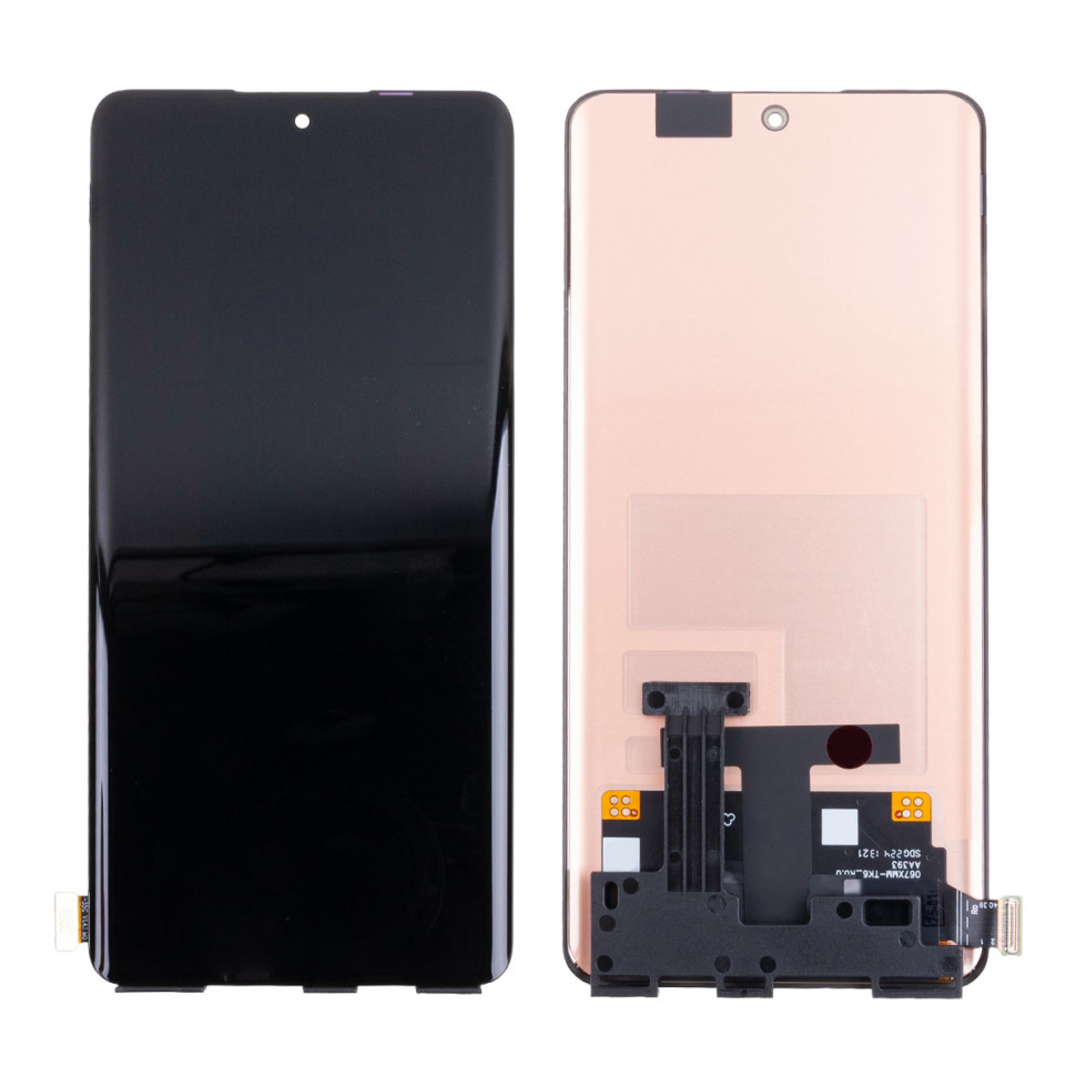 Дисплей для Realme 12 Pro 5G/12 Pro+ 5G с тачскрином Черный Оригинал