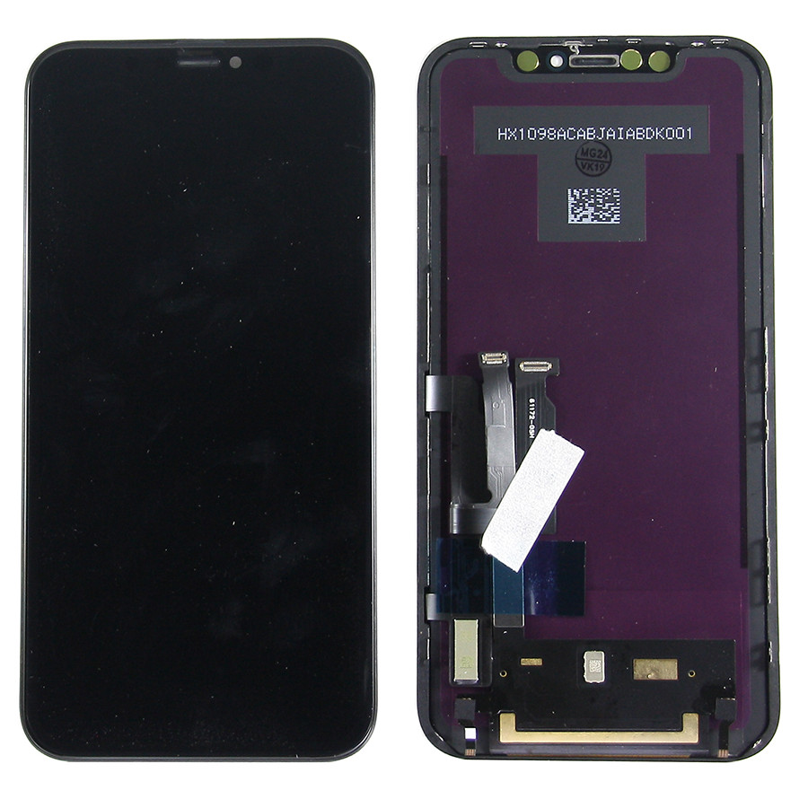 Дисплей для iPhone Xr с тачскрином Черный