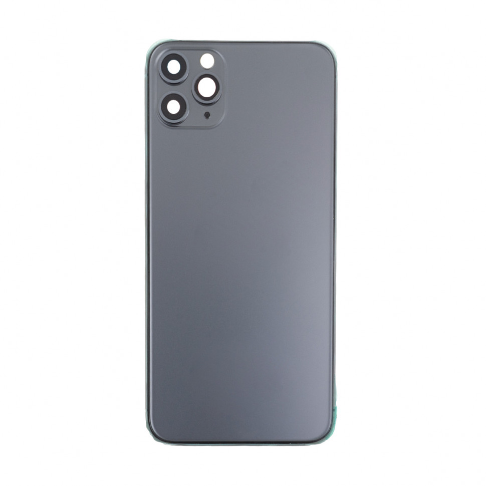 Корпус для iPhone 11 Pro Max (1 Sim) Серый - Премиум
