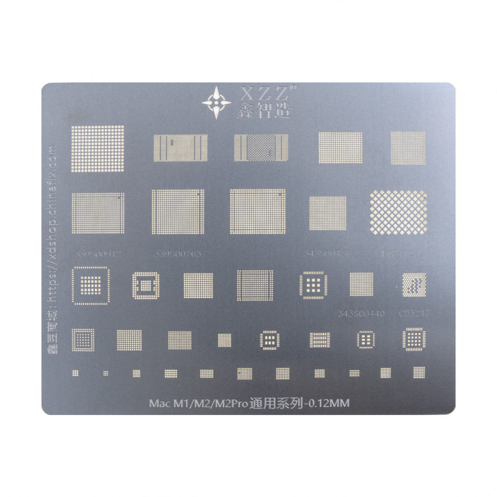 BGA трафарет XZZ для Apple Macbook M1/M2 /M2 Pro
