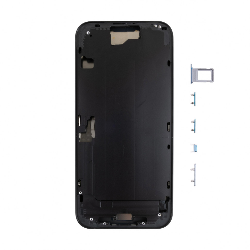 Корпус для iPhone 16 Plus (1 Sim) Черный - Премиум