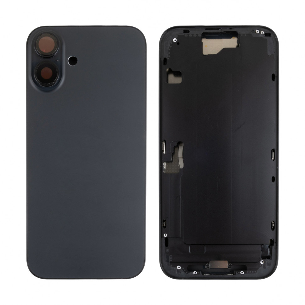 Корпус для iPhone 16 Plus (1 Sim) Черный - Премиум