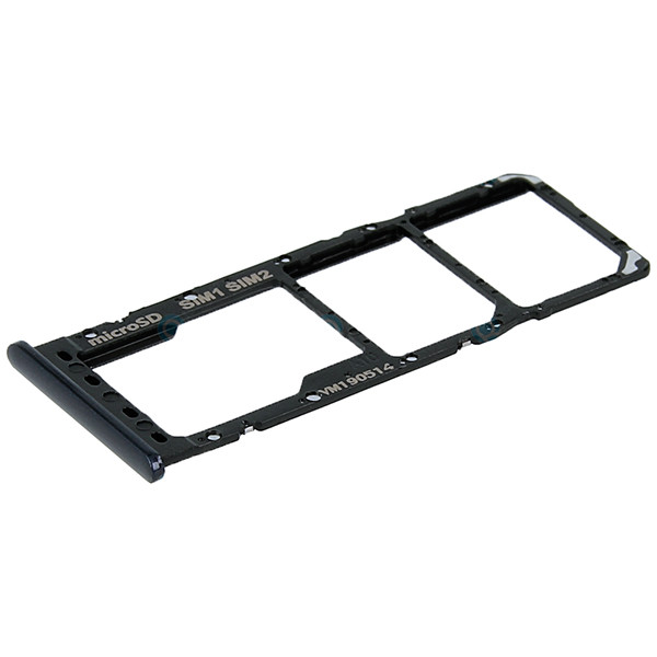 Контейнер SIM для Samsung A105F (A10) Черный