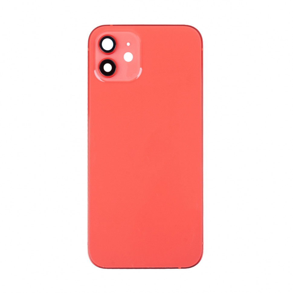 Корпус для iPhone 12 (1 Sim) Красный - Премиум