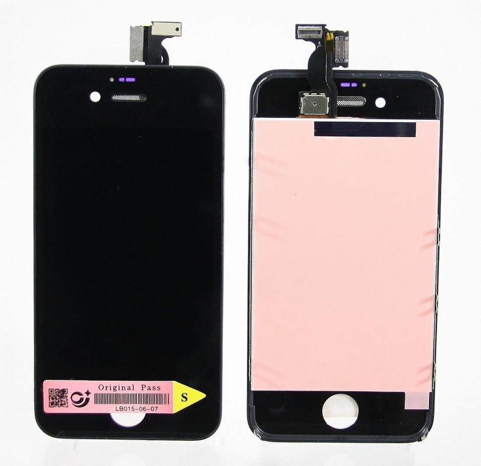 Дисплей для iPhone 4S с тачскрином Черный