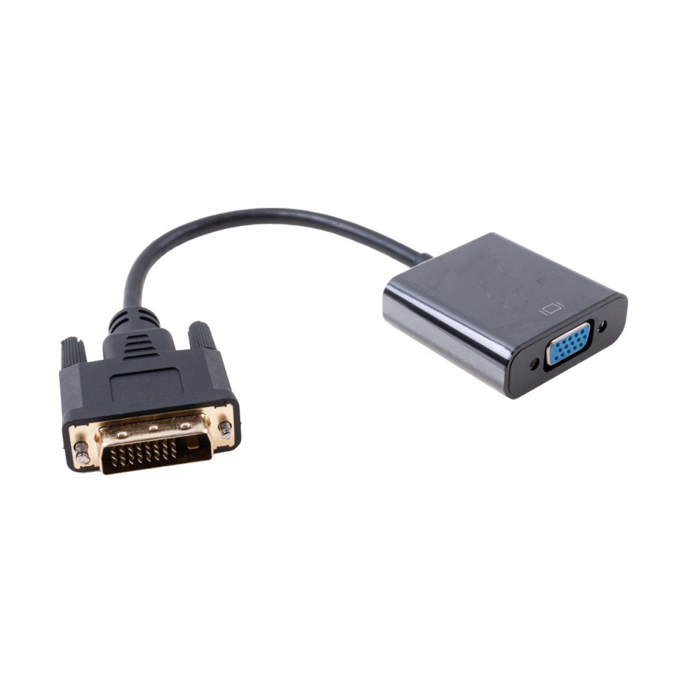 Переходник DVI-D (F) - VGA (M) Черный