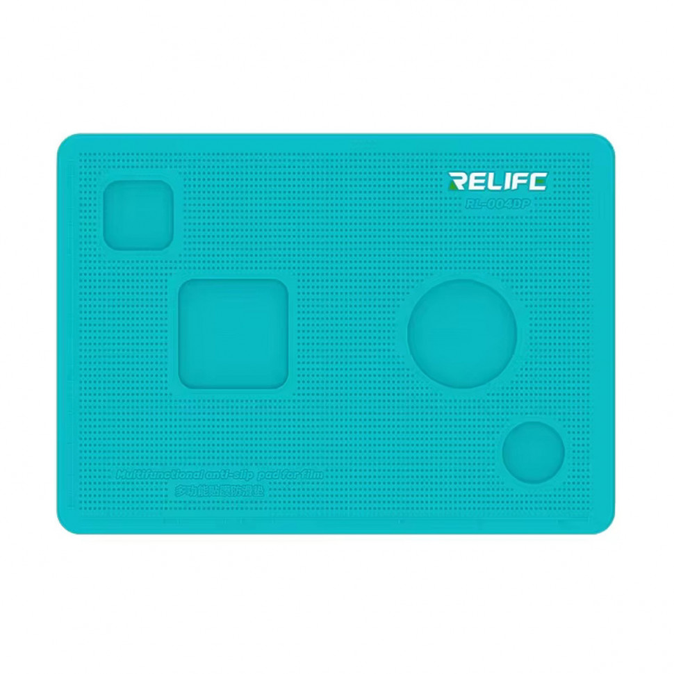 Коврик Relife RL-004DP (254*353 мм, силикон, термостойкий, вырез под камеру)