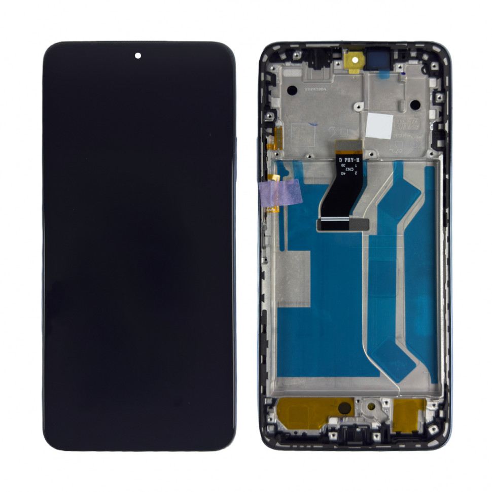 Дисплей с рамкой для Huawei Nova Y90 Голубой Оригинал