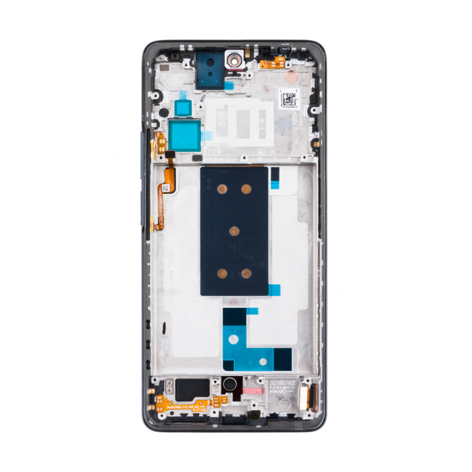 Дисплей с рамкой для Xiaomi 11T Pro/11T Черный Оригинал (SP)