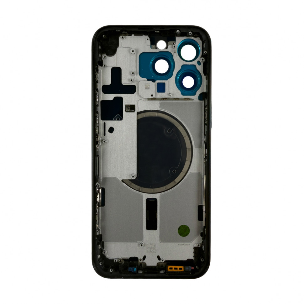 Корпус для iPhone 15 Pro Max (A3106) (1 Sim) Черный - Премиум