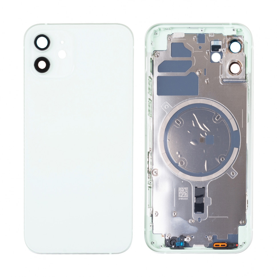 Корпус для iPhone 12 (1 Sim) Зеленый - Премиум