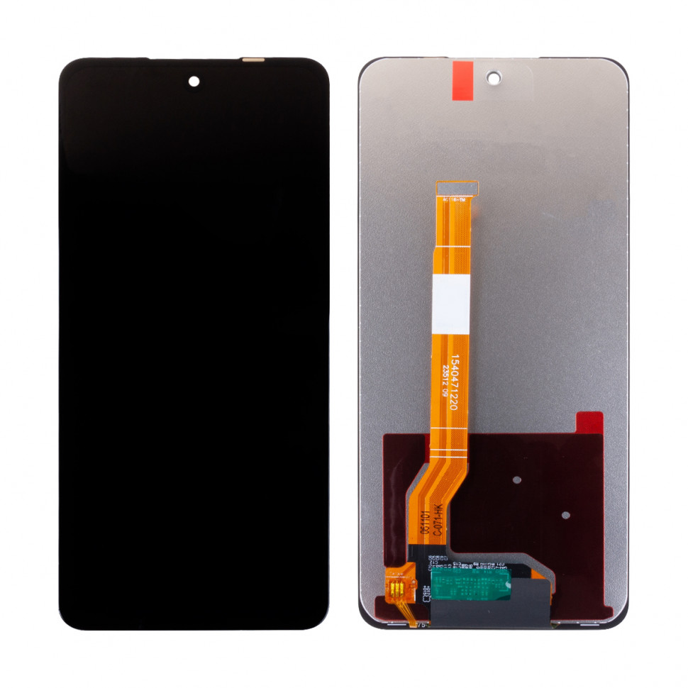 Дисплей для Realme C75 4G с тачскрином Черный
