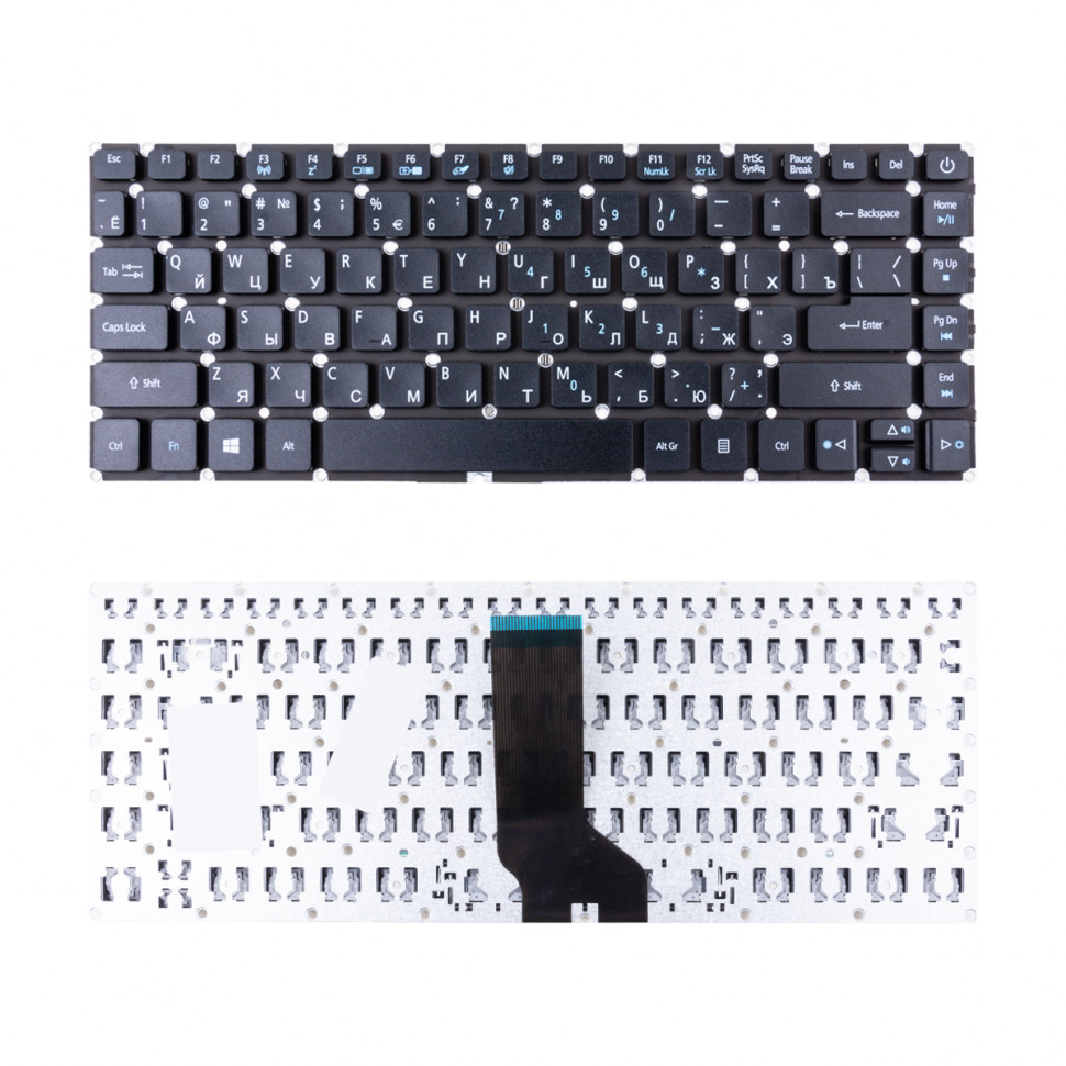Клавиатура для ноутбука Acer Aspire ES1-422/ES1-432/3830/3830G/3830T/3830TG/4830/4830G/4830T Черный