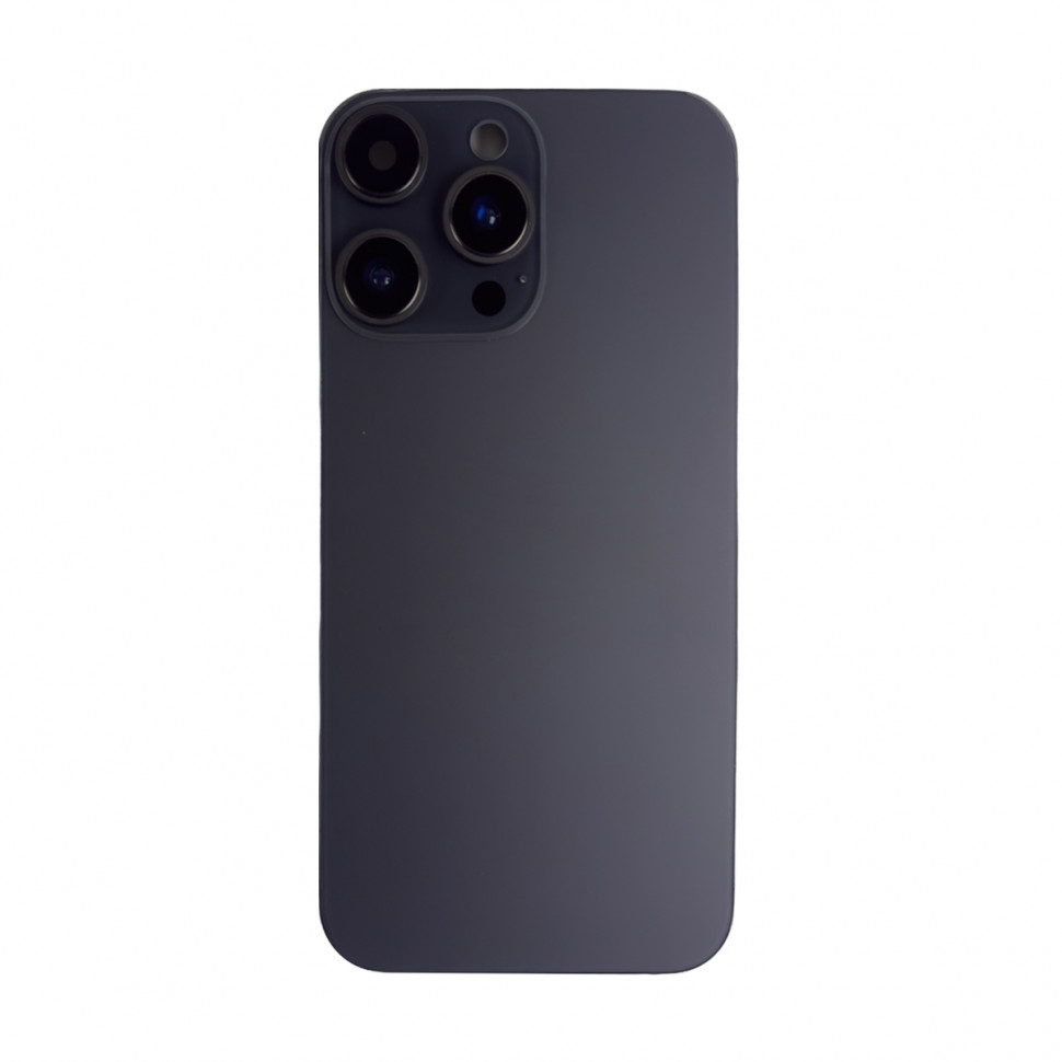 Корпус для iPhone Xr (A2105) в стиле iPhone 16 Pro Черный