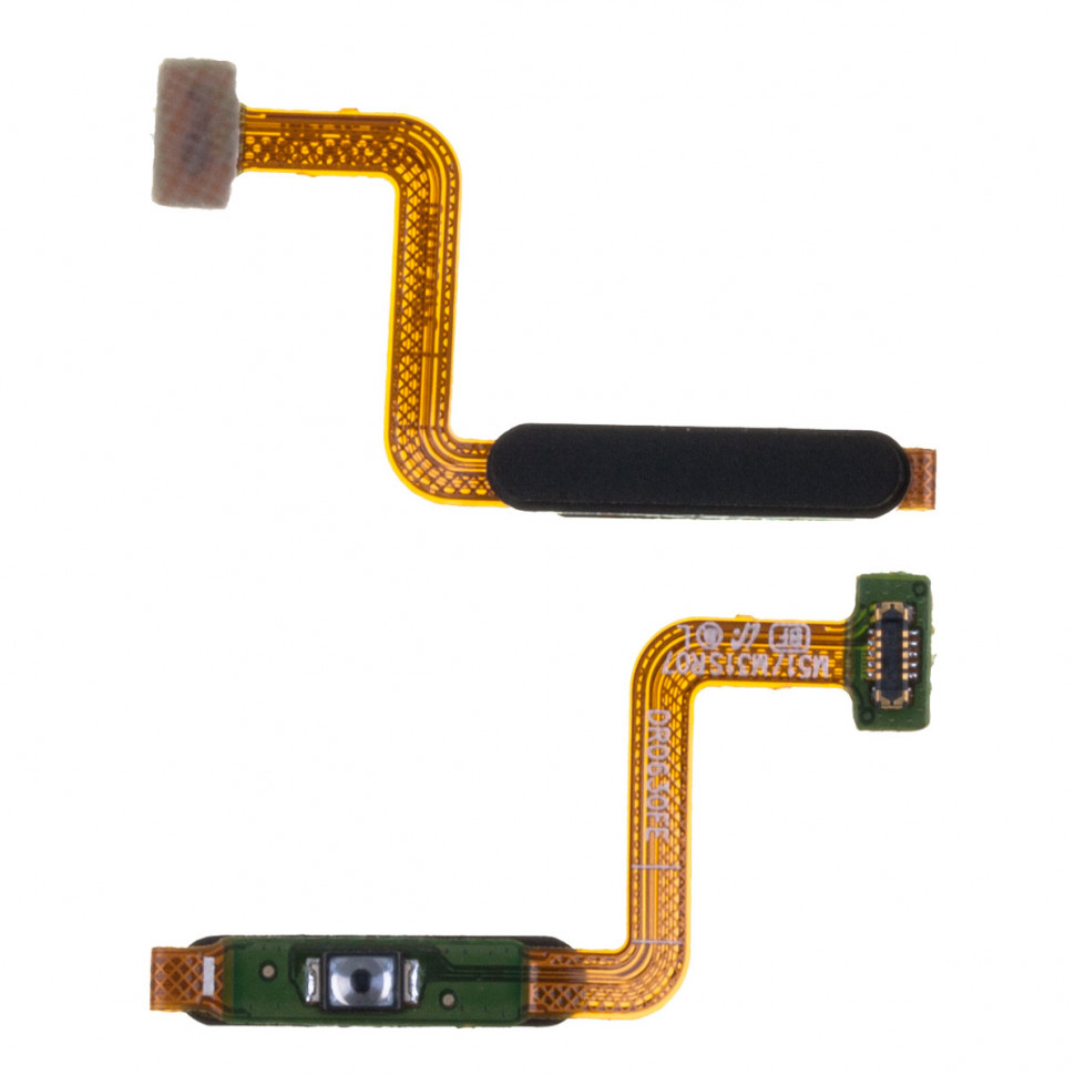 Шлейф для Samsung A225F (A22) сканер отпечатка пальцев Черный