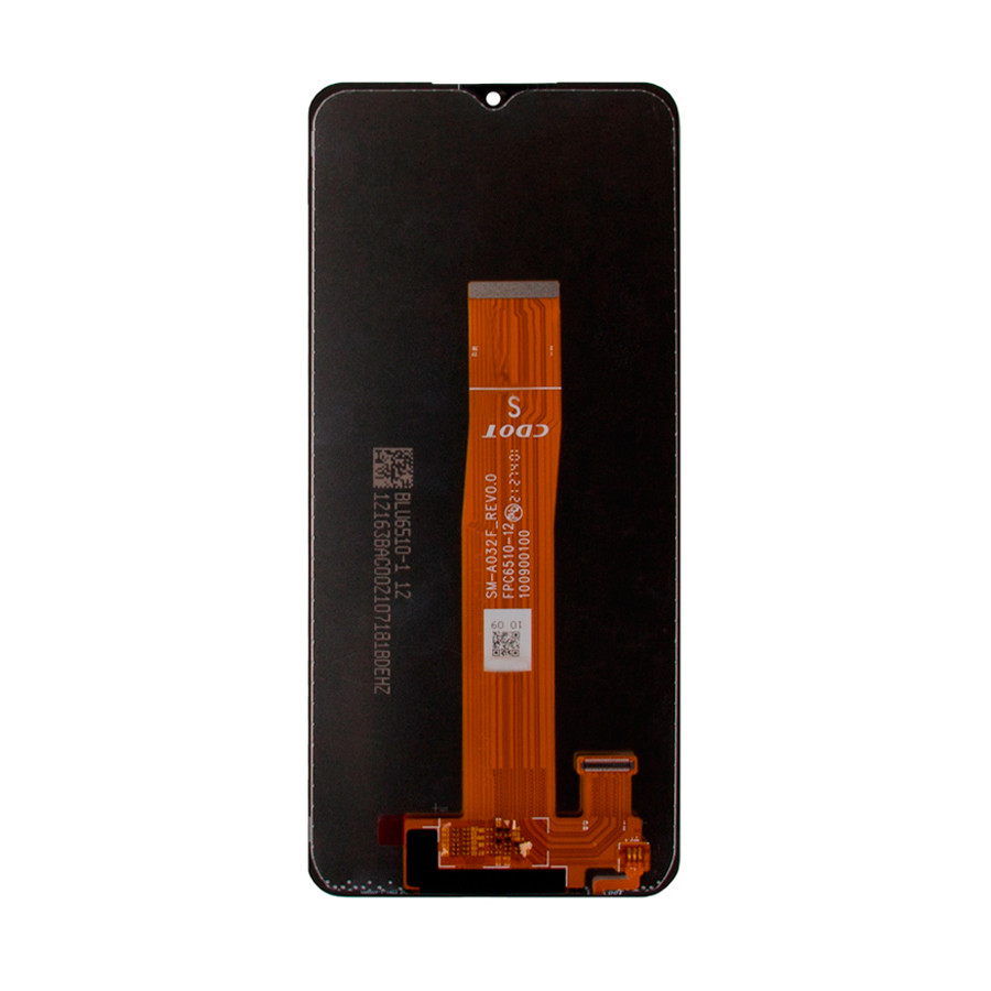 Дисплей для Samsung A127F (A12 Nacho) с тачскрином Черный