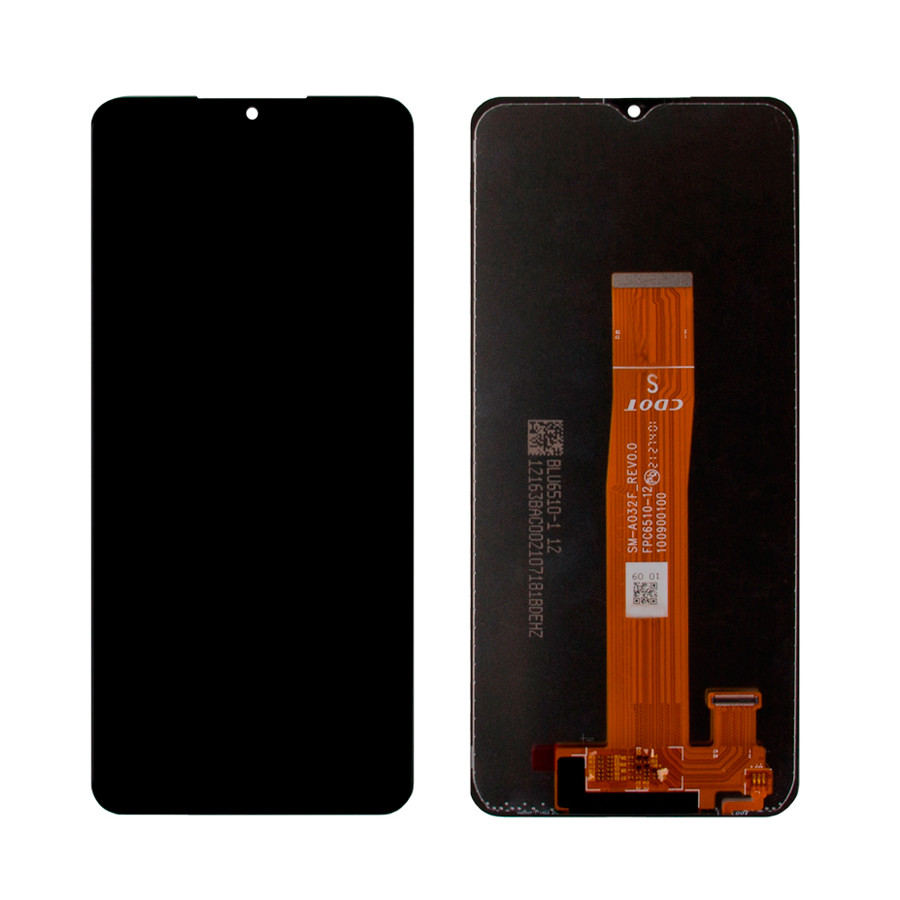 Дисплей для Samsung A127F (A12 Nacho) с тачскрином Черный