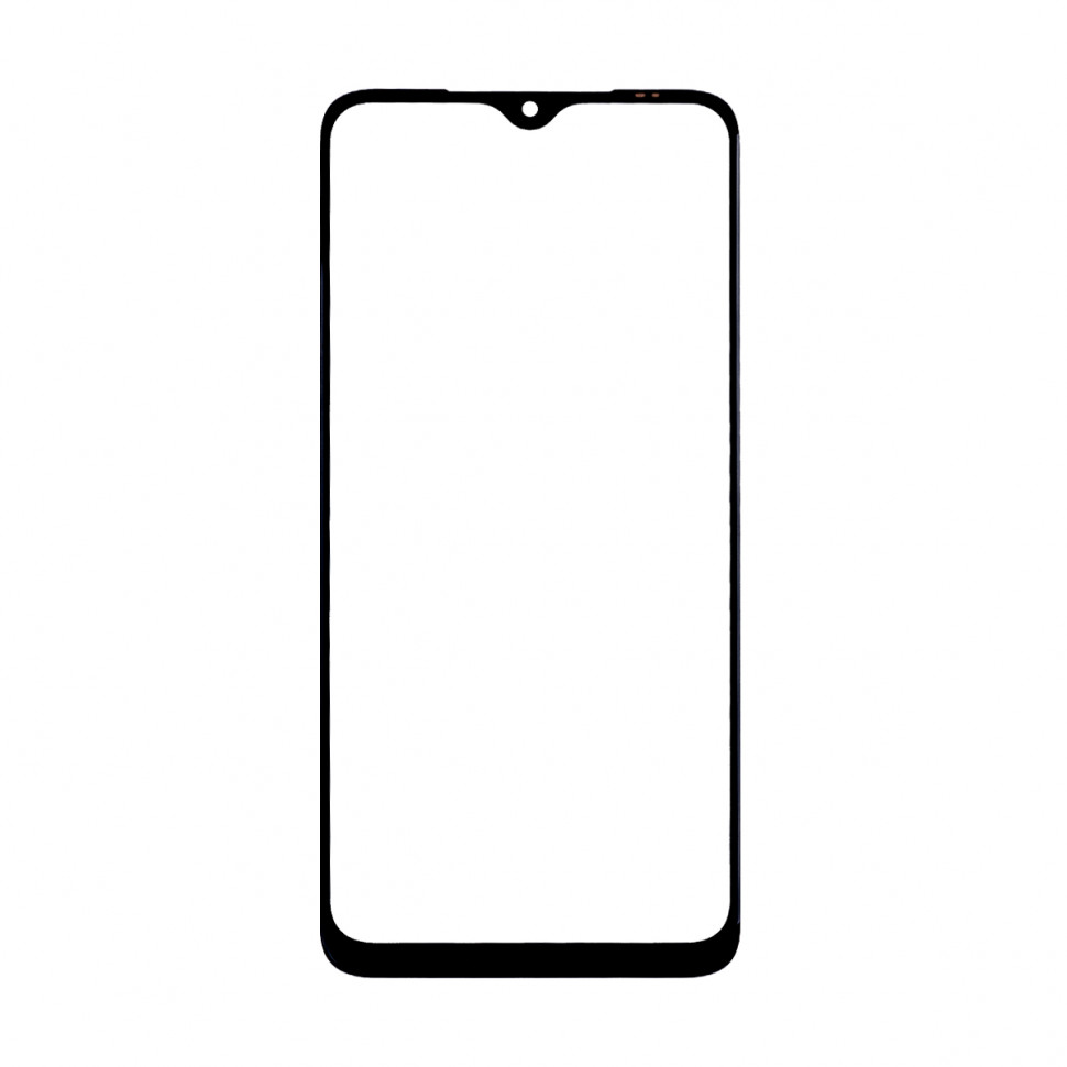 Стекло для Xiaomi Poco M3/Redmi 9T с OCA пленкой Черный Оригинал (Mitsubishi)