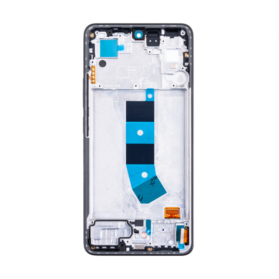 Дисплей с рамкой для Xiaomi Redmi Note 13 4G Черный Оригинал (SP)